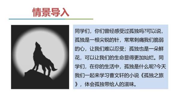 孤独之旅PPT课件39