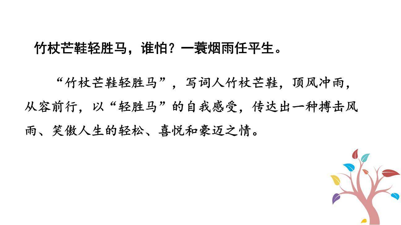 定风波PPT课件11