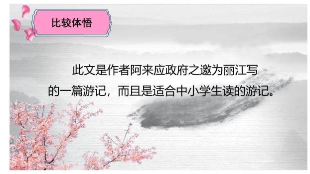 一滴水经过丽江PPT课件26