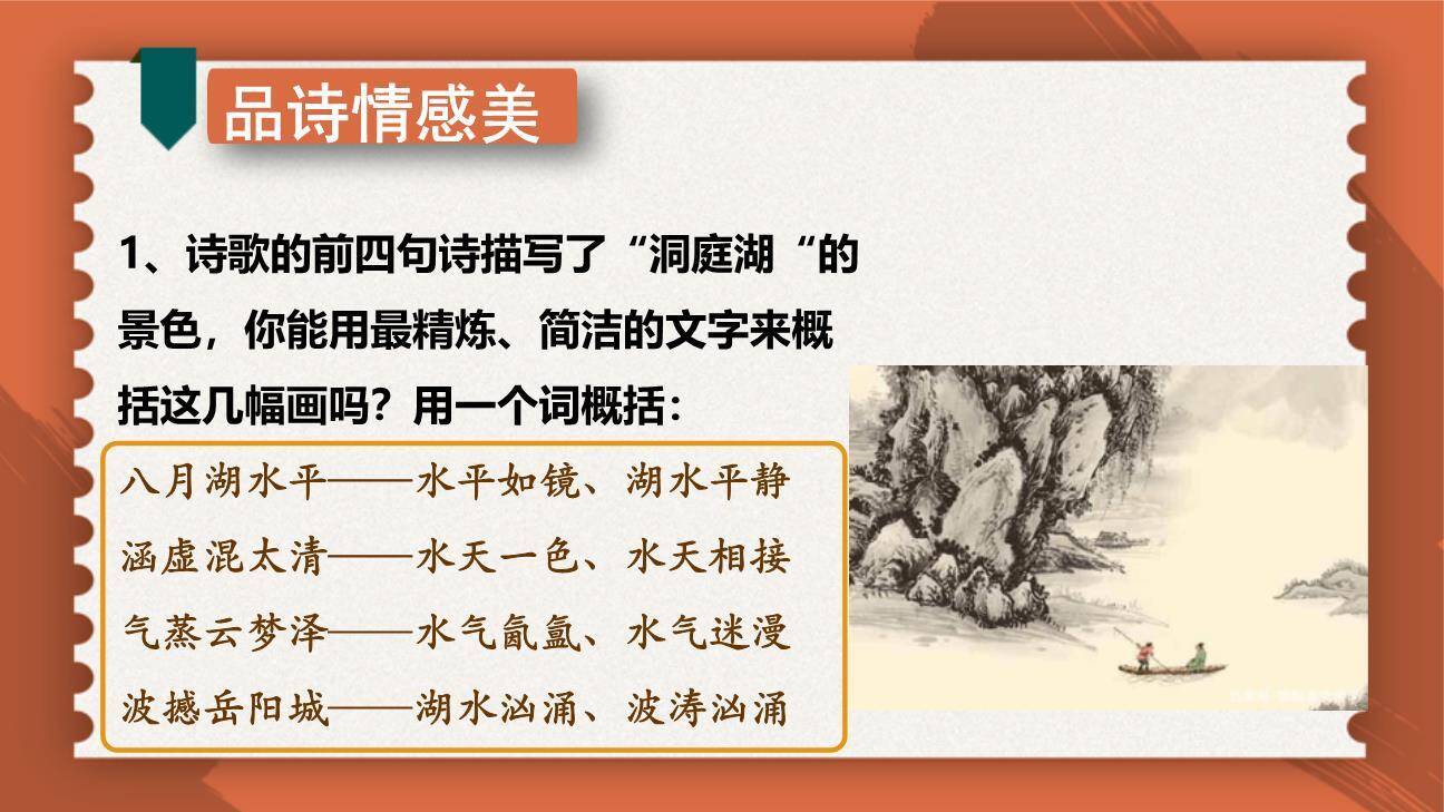 望洞庭湖赠张丞相PPT课件29