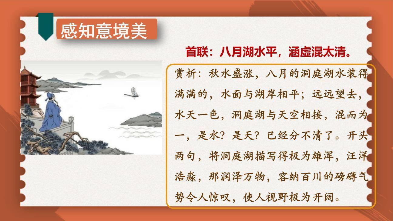 望洞庭湖赠张丞相PPT课件23