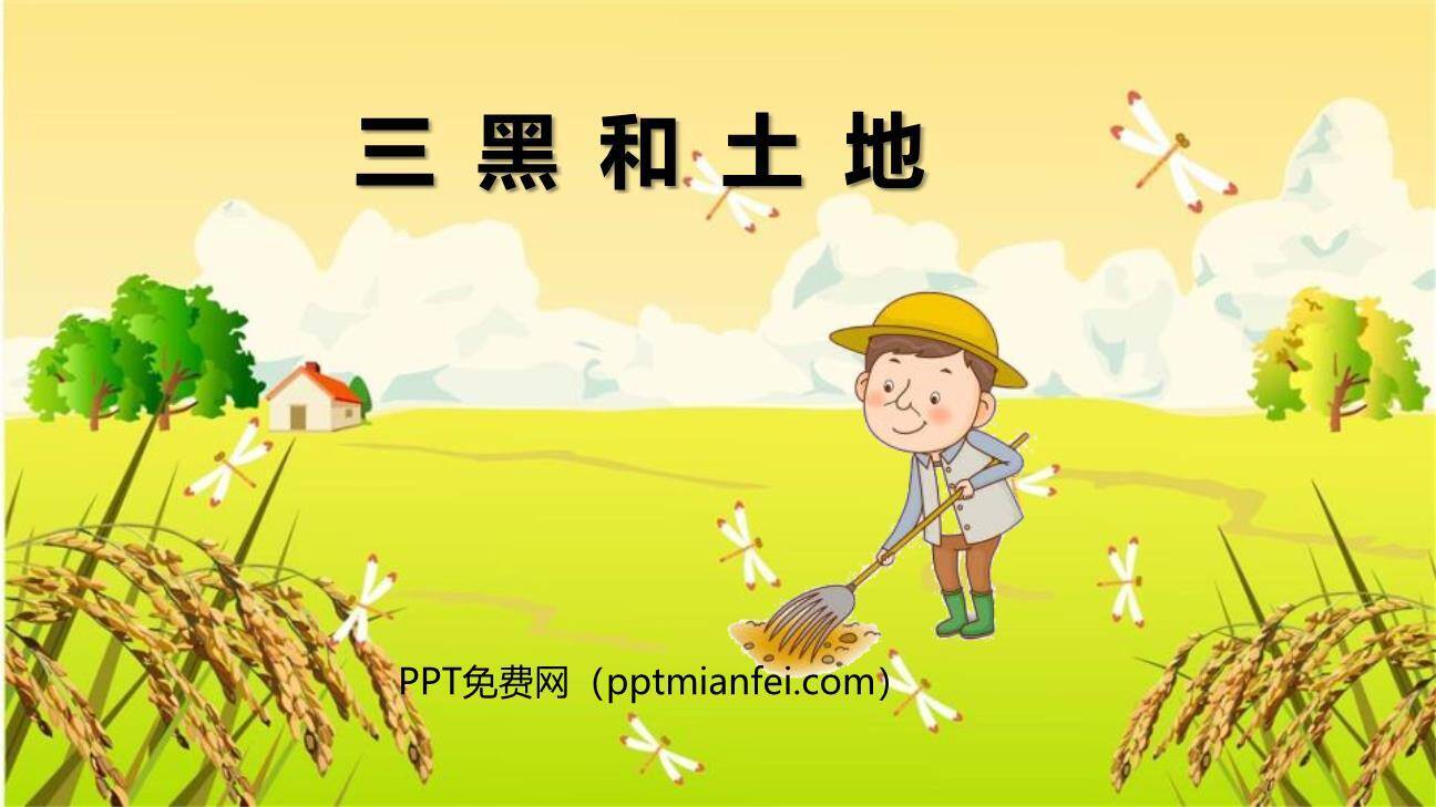三黑和土地PPT课件50