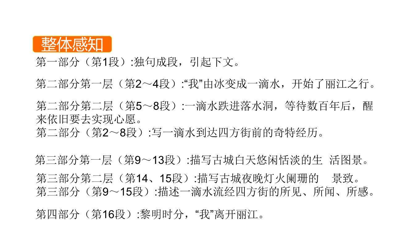 一滴水经过丽江PPT课件17