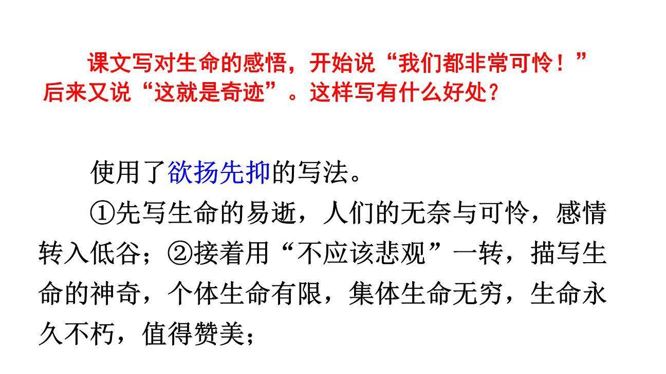 永久的生命PPT课件28