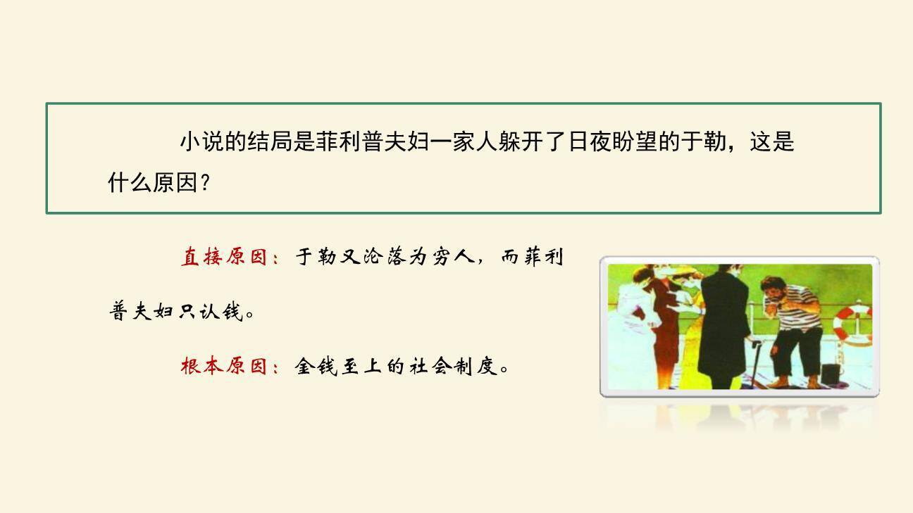 我的叔叔于勒PPT课件32