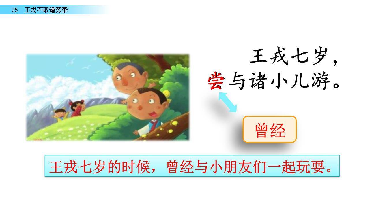 王戎不取道旁李PPT课件89