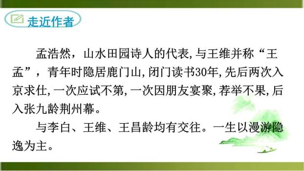 望洞庭湖赠张丞相PPT课件15