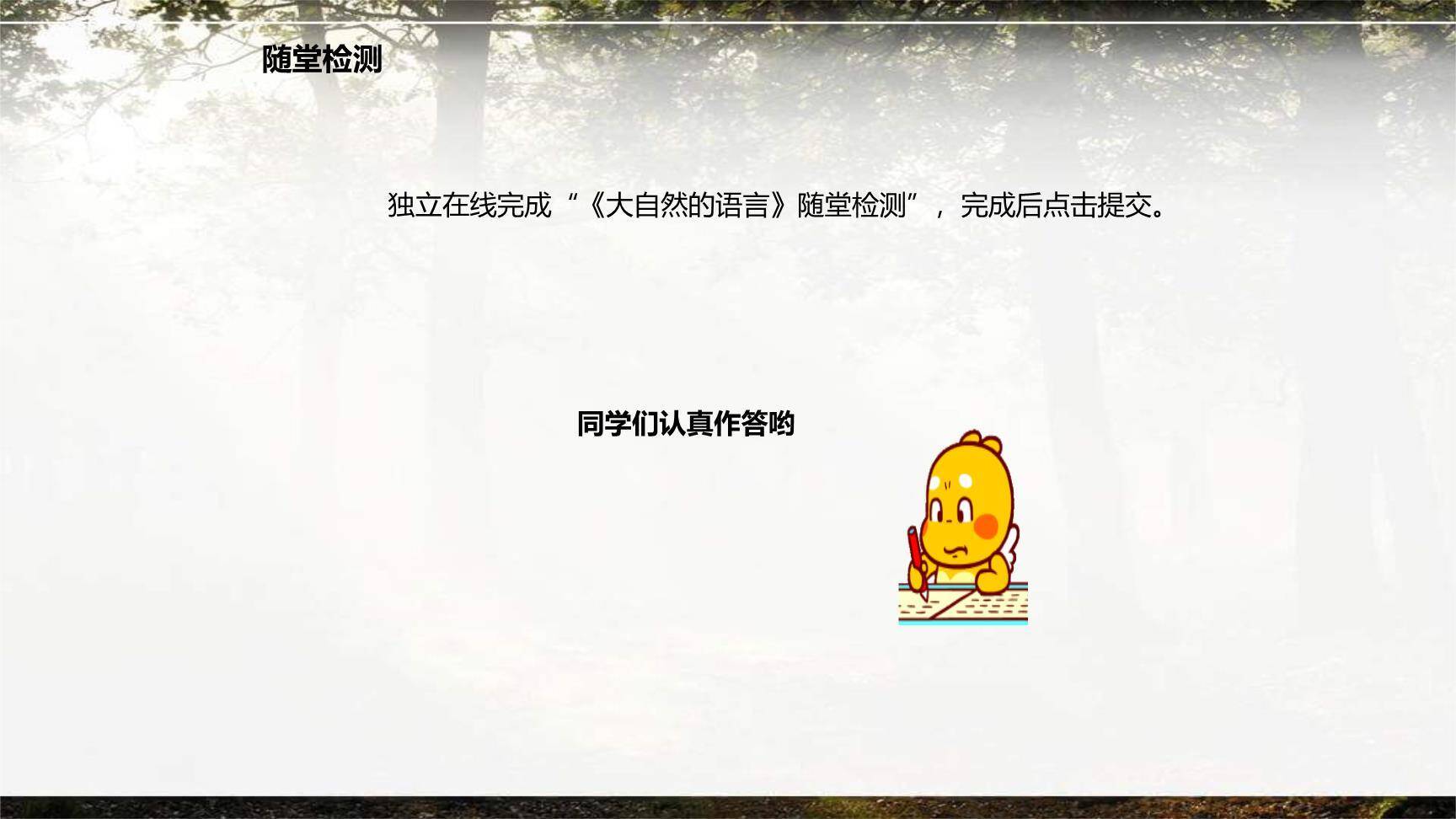 大自然的语言PPT课件38