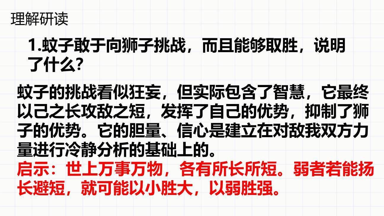 蚊子和狮子PPT课件18