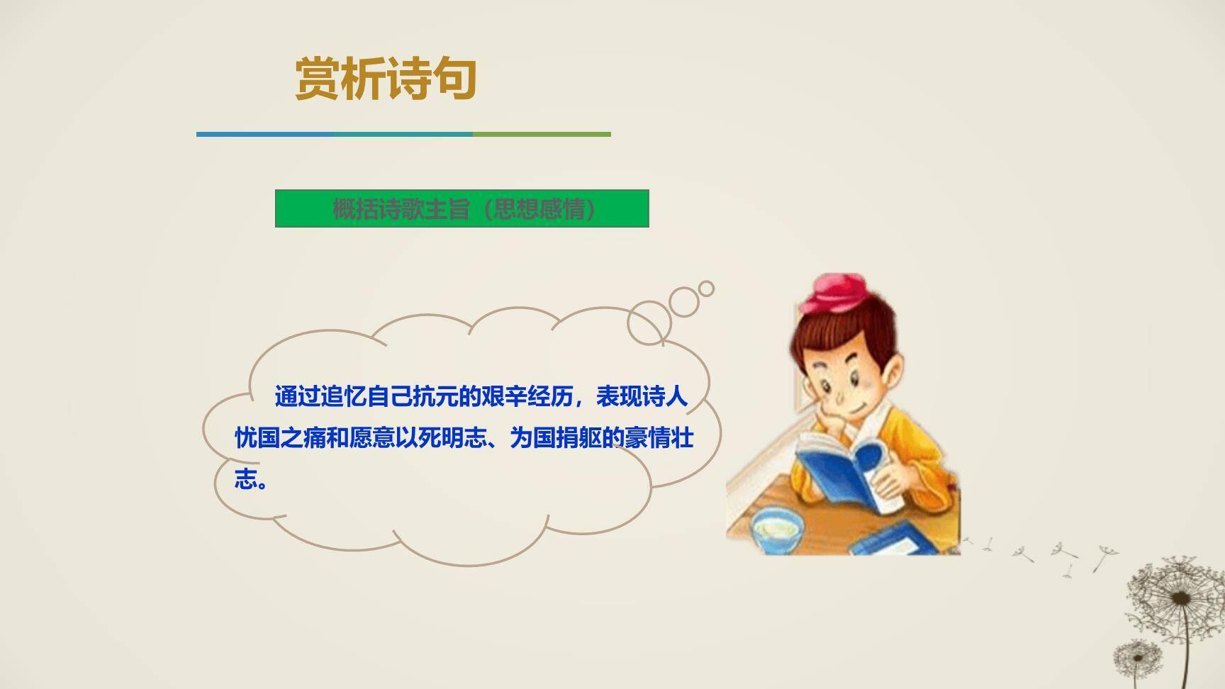 过零丁洋PPT课件36