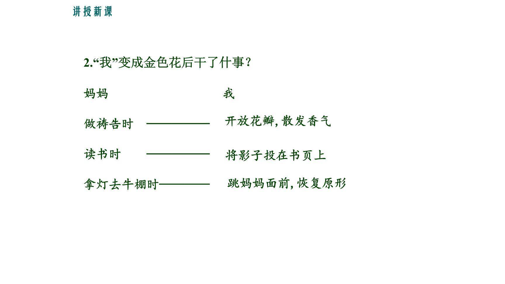 金色花PPT课件47