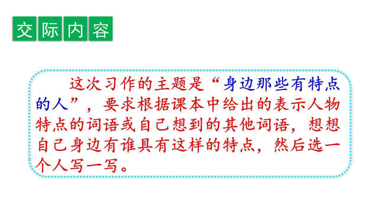 身边那些有特点的人PPT课件89