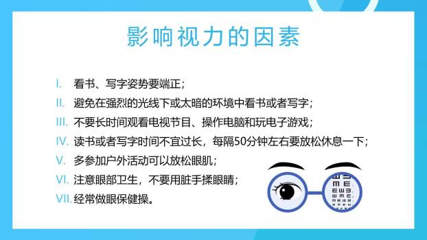爱护眼睛保护视力PPT课件48