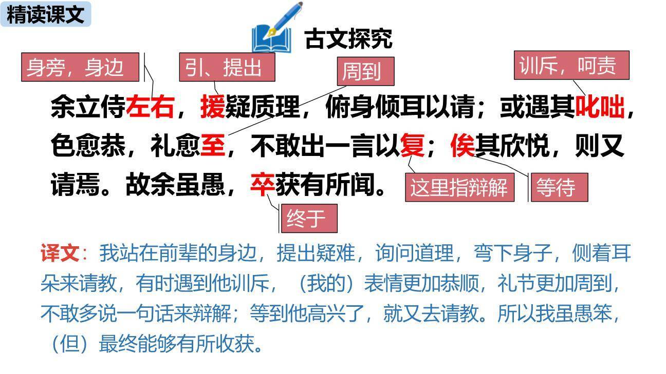 送东阳马生序PPT课件79