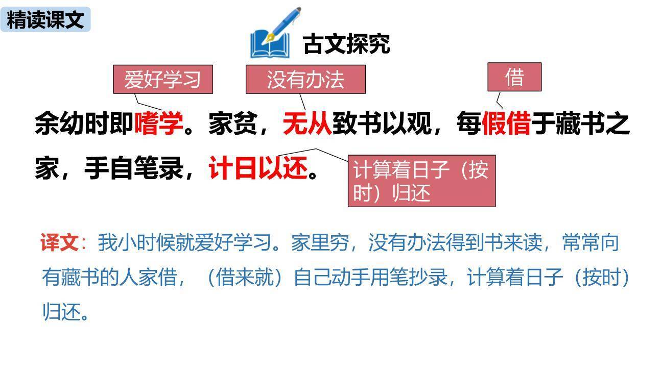 送东阳马生序PPT课件75