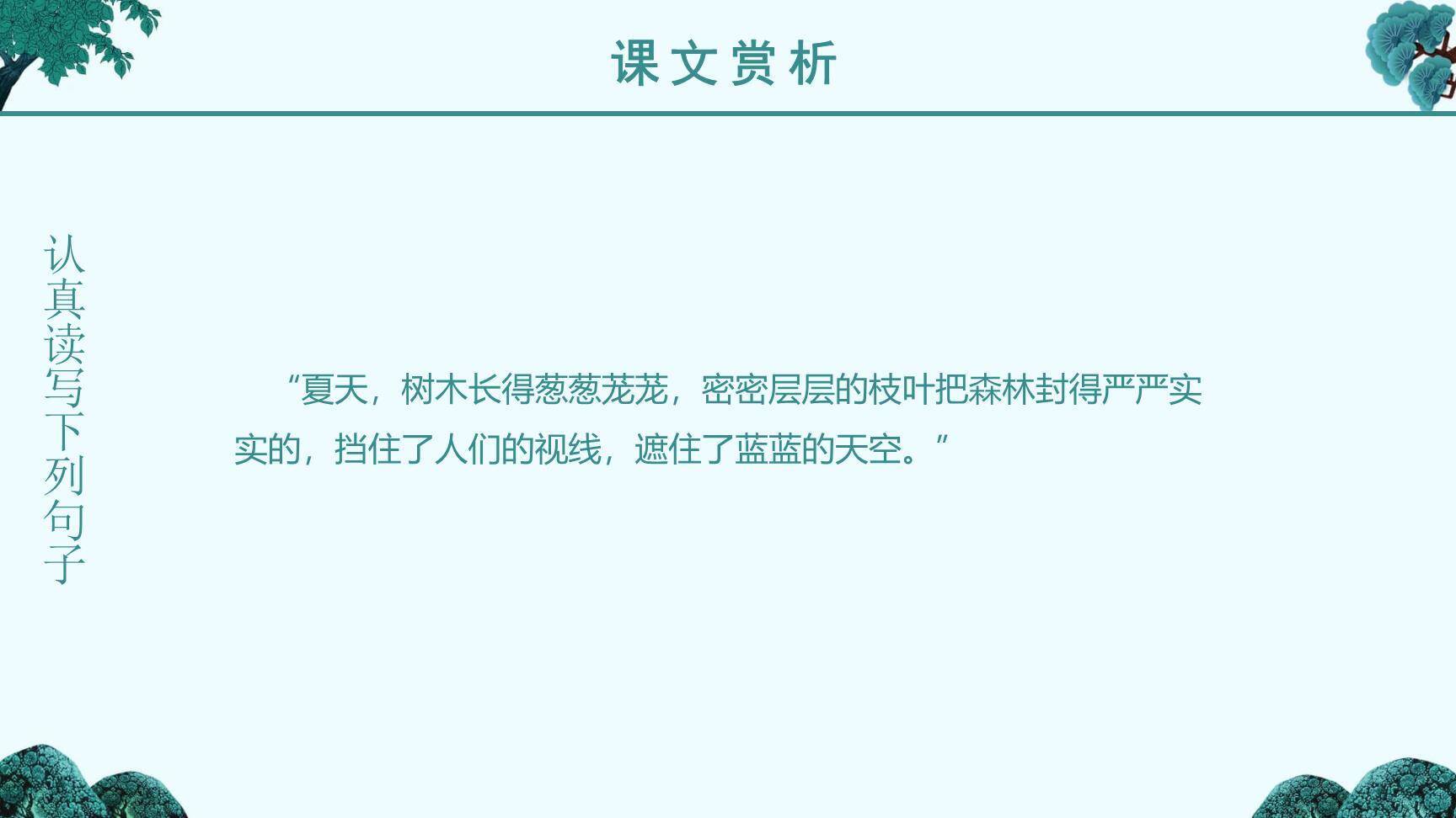 美丽的小兴安岭PPT课件25