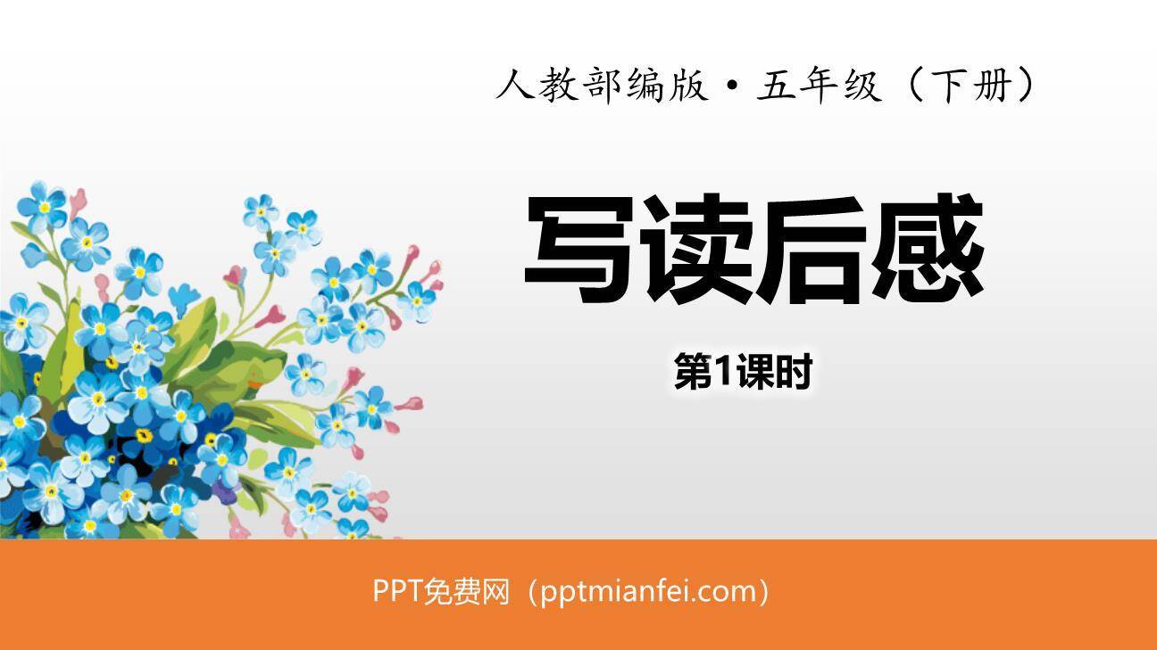 写读后感PPT课件10