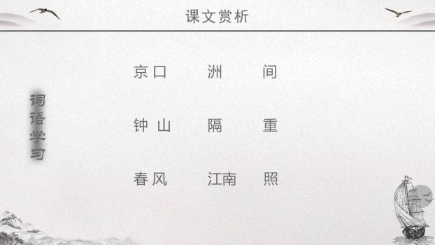 泊船瓜洲PPT课件25