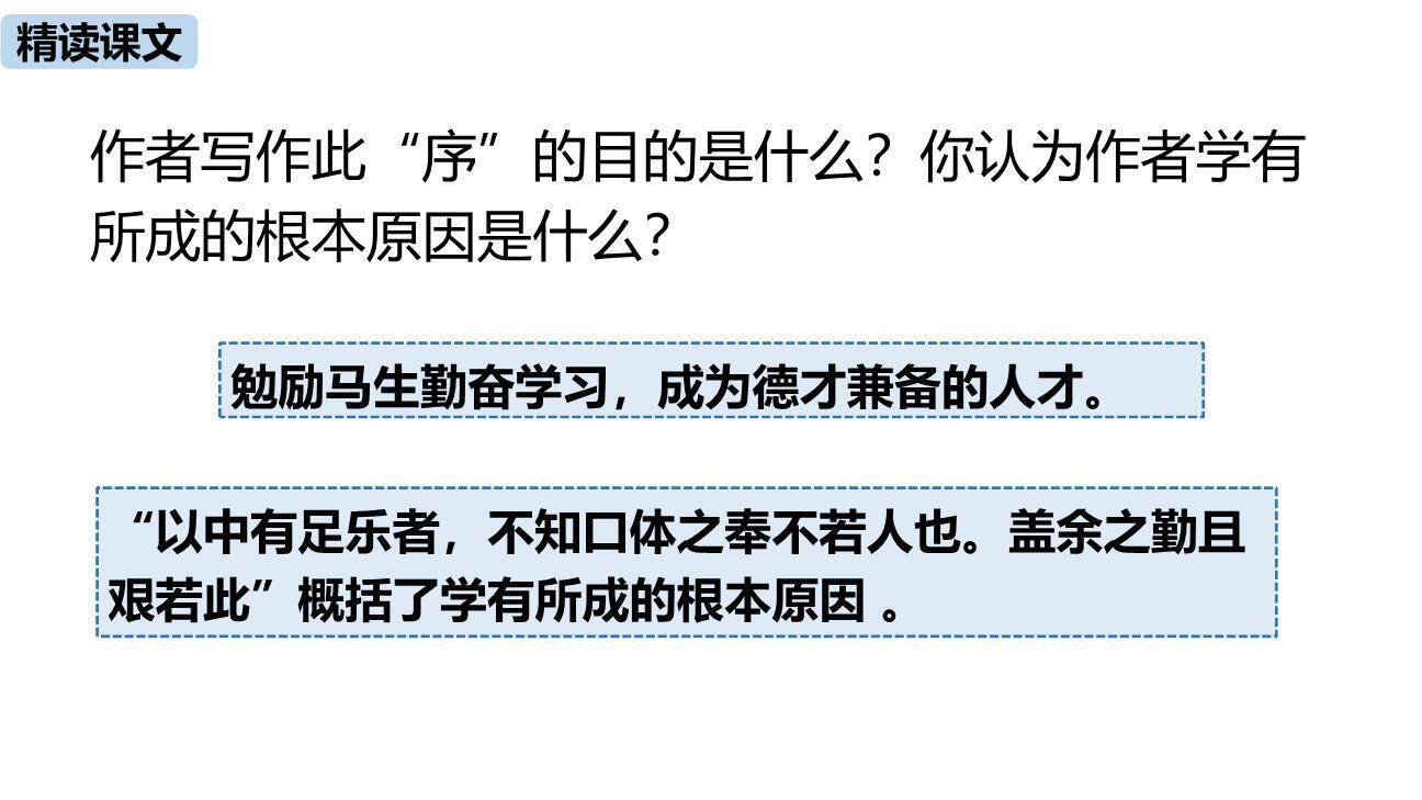 送东阳马生序PPT课件53