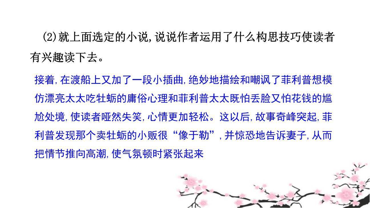 走进小说天地PPT课件46