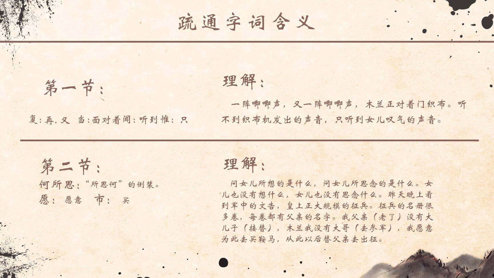 木兰诗PPT课件22