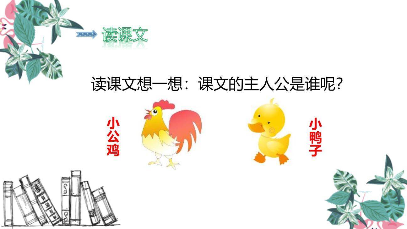 小公鸡和小鸭子PPT课件21