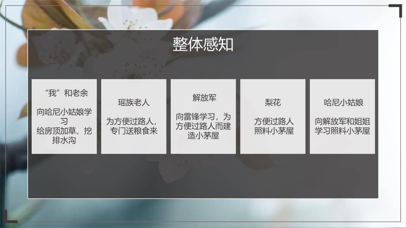 驿路梨花PPT课件61