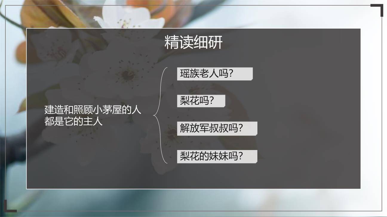 驿路梨花PPT课件67