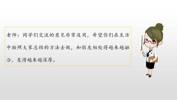 朋友相处的秘诀PPT课件36