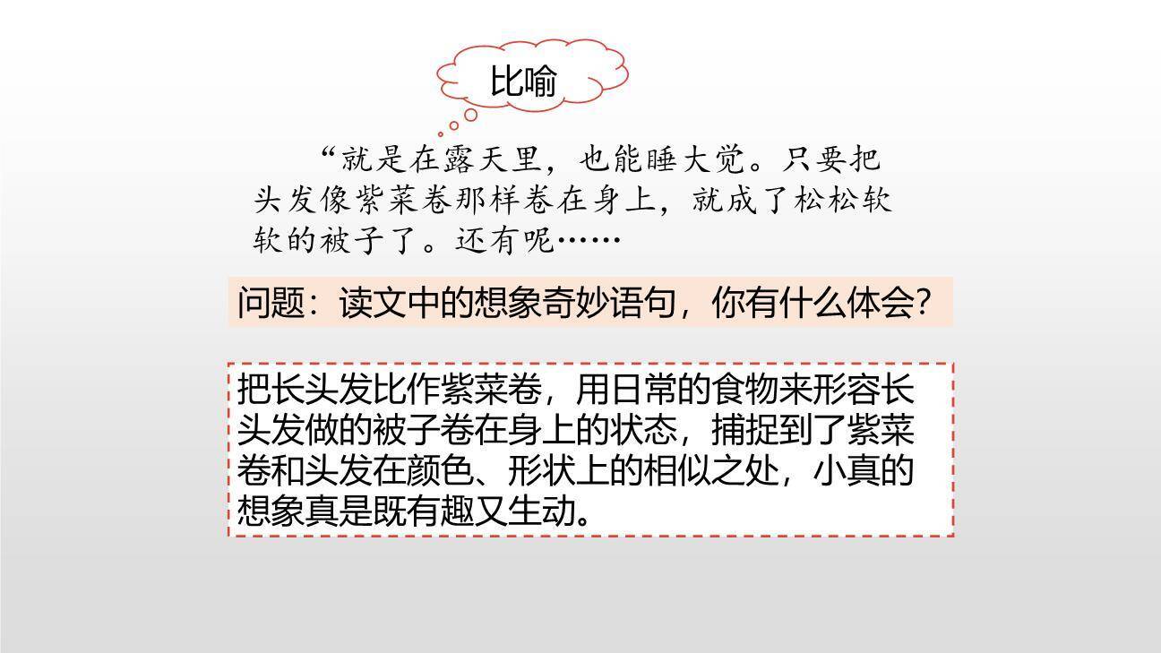 小真的长头发PPT课件46