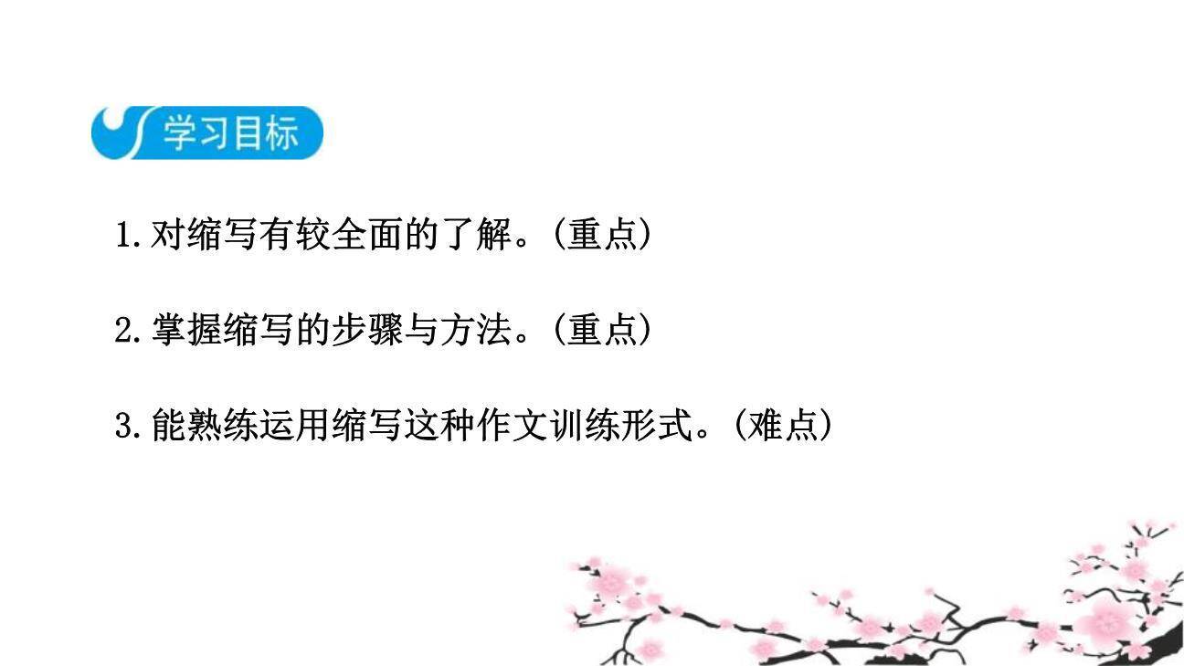 学习缩写PPT课件23