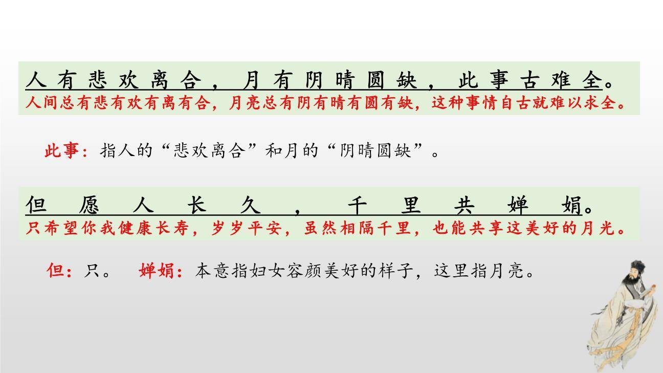 水调歌头PPT课件61