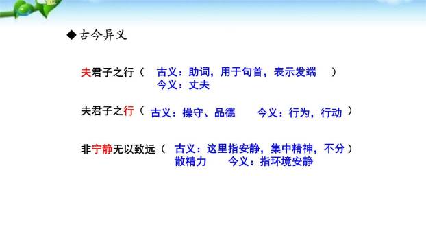 诫子书PPT课件43