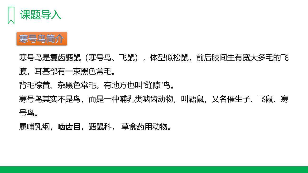 寒号鸟PPT课件44
