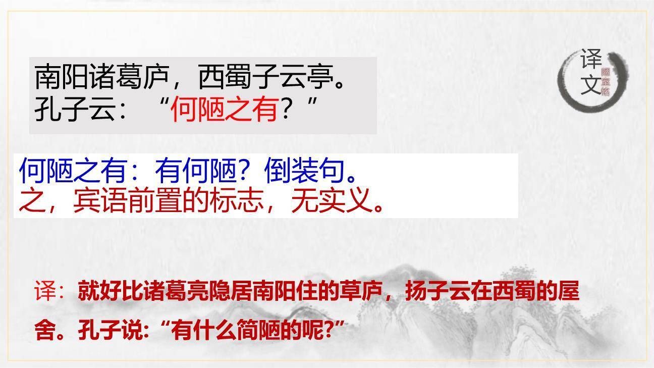 陋室铭PPT课件67