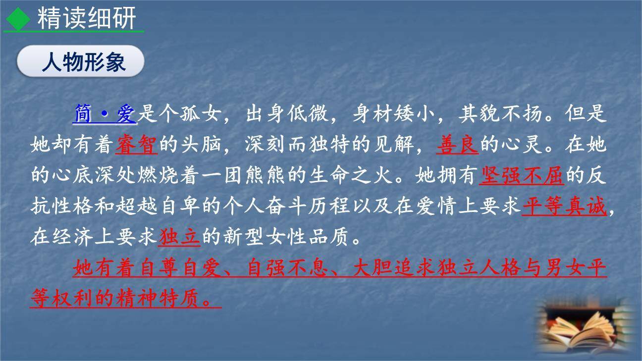 《简·爱》：外国小说的阅读PPT课件23