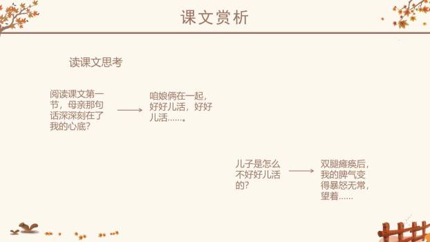 秋天的怀念PPT课件14