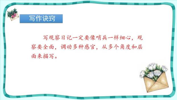 写观察日记PPT课件29