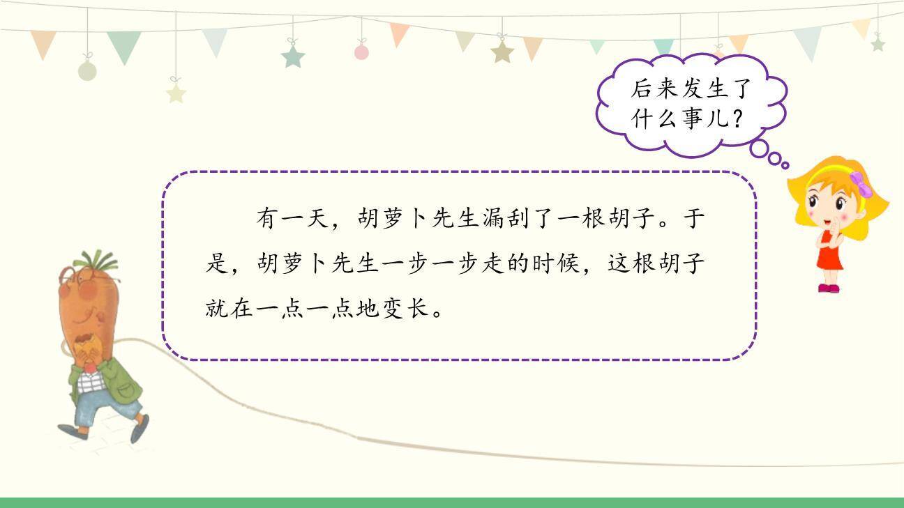 胡萝卜先生的长胡子PPT课件24