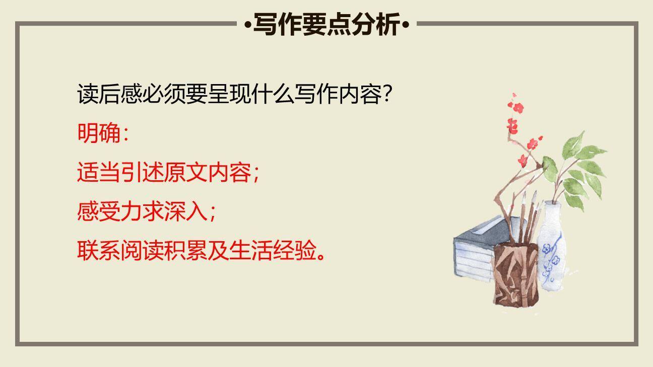 学写读后感PPT课件46