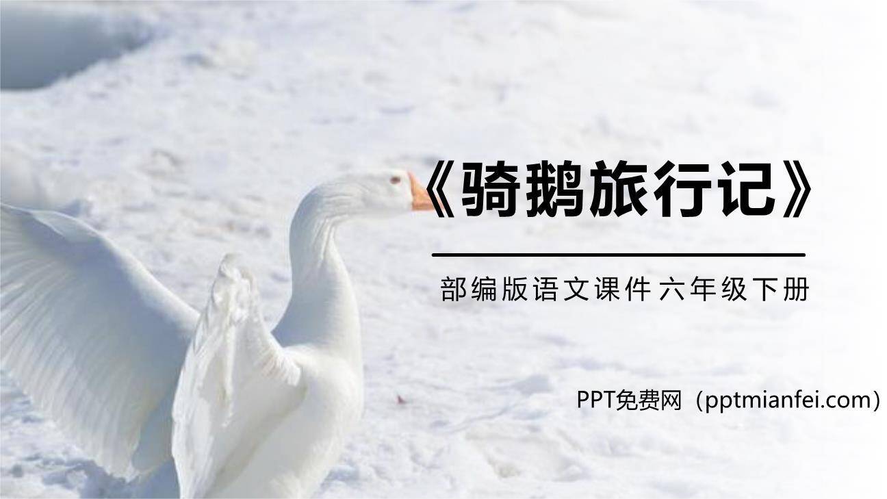 骑鹅旅行记PPT课件50