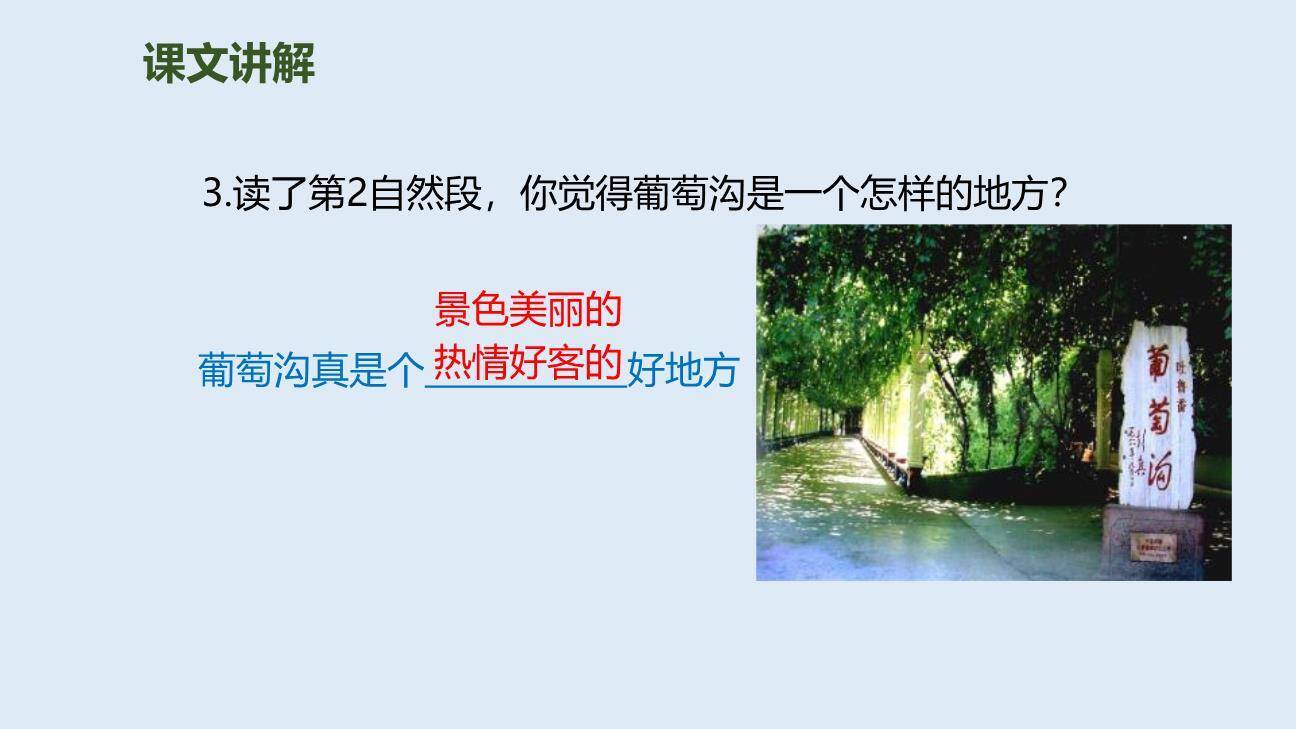 葡萄沟PPT课件77