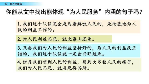 为人民服务PPT课件76