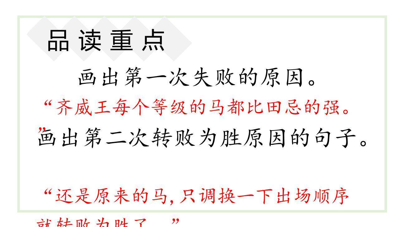 田忌赛马PPT课件48