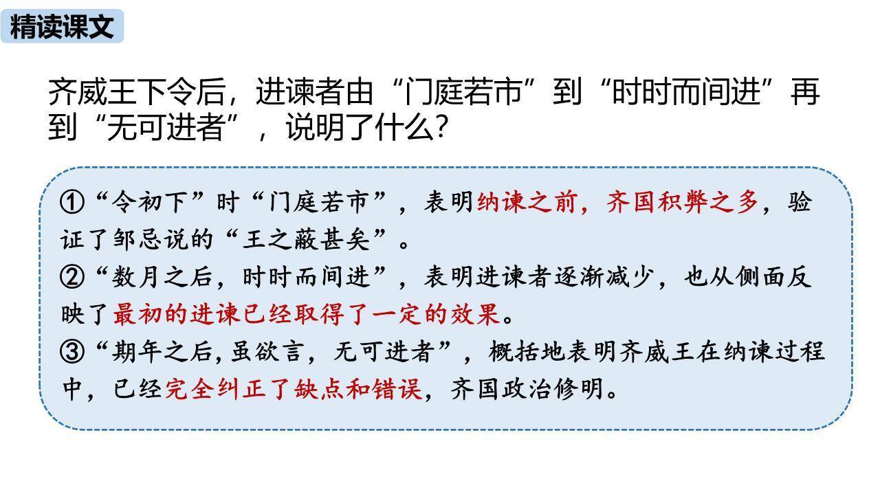 邹忌讽齐王纳谏PPT课件52