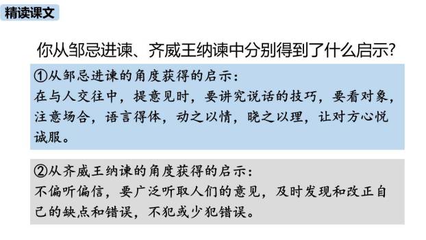 邹忌讽齐王纳谏PPT课件54