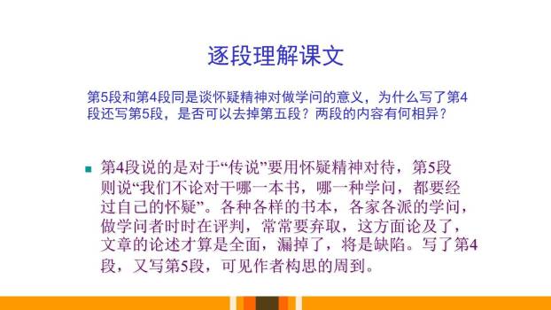 怀疑与学问PPT课件21