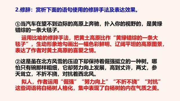 白杨礼赞PPT课件87