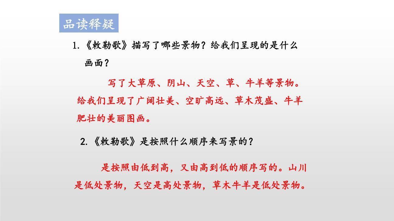 敕勒歌PPT课件19