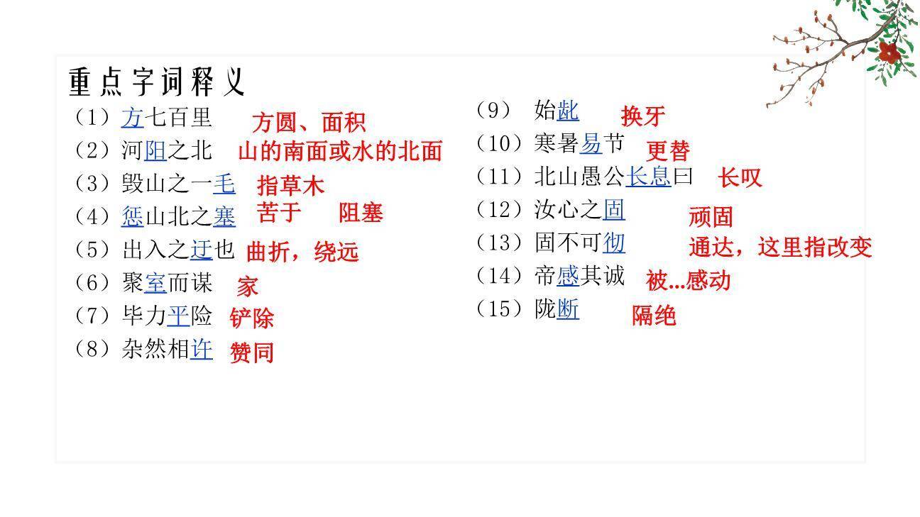 愚公移山PPT课件23